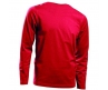 T-shirt Hanes unisex long sleeve red
